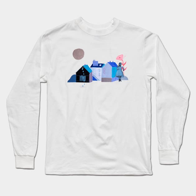 The melancholy of childhood Long Sleeve T-Shirt by criaturacorazon